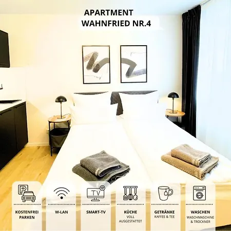 Apartment Wahnfried No4 - Zentral Wohnen Mit Kueche Und Duschbad, Parkplatz, 300M Zur Fussgaengerzone Bayreuth Extérieur photo