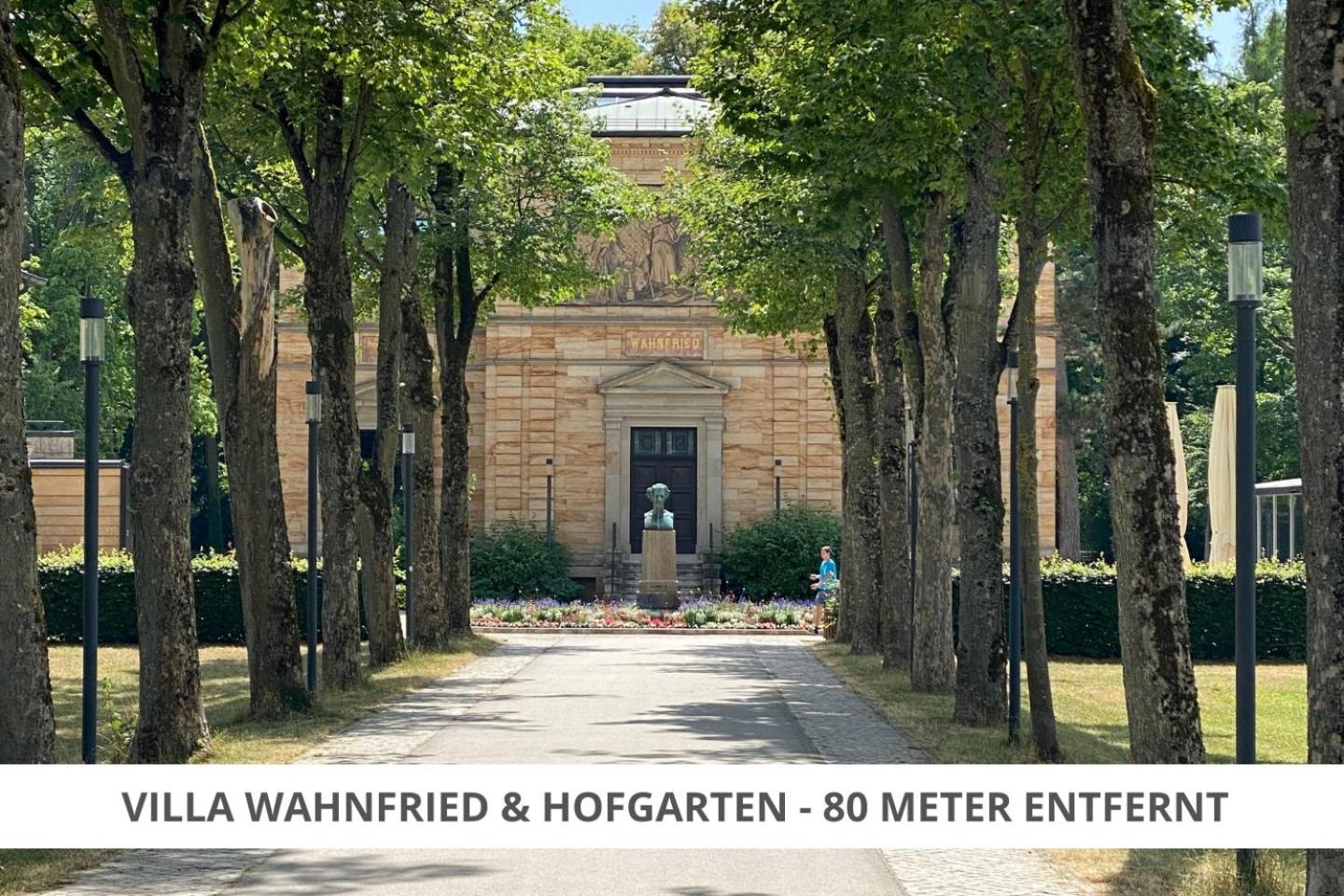 Wahnfried No4 - Zentral Wohnen Mit Kueche Und Duschbad, Parkplatz, 300m Zur Fussgaengerzone Bayreuth
